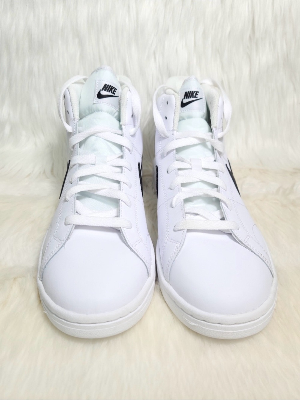 Nike Court Royale Mid White Black Onyx Men 9.5 NEW